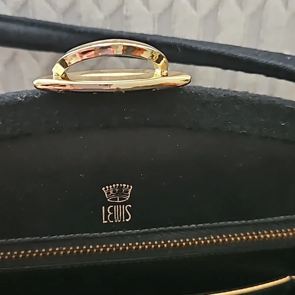 Vintage Crown Lewis Handbag - Picture 7 of 14